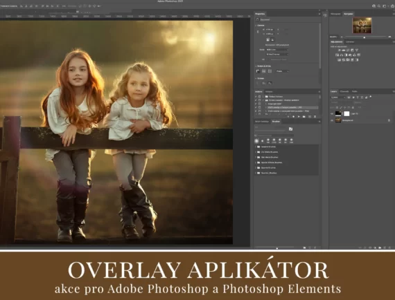 Overlay aplikátor – akce pro Photoshop