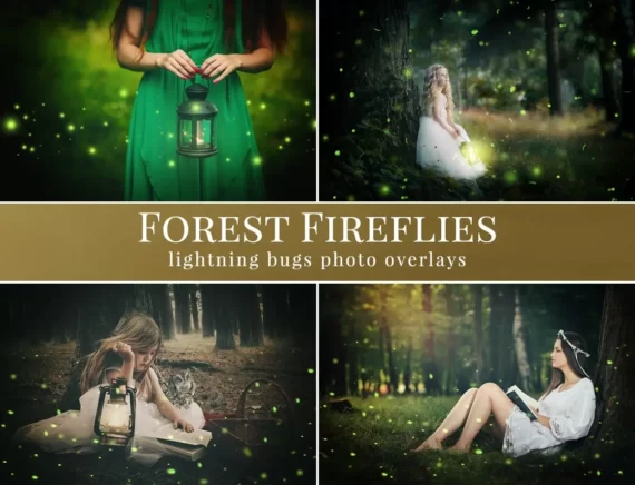 Forest Fireflies – foto overlays