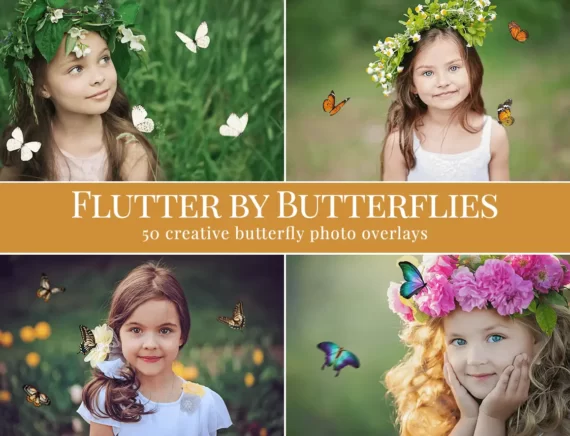 Flutter by Butterfly – foto overlays