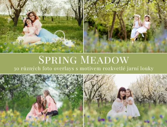 Spring Meadow – foto overlays